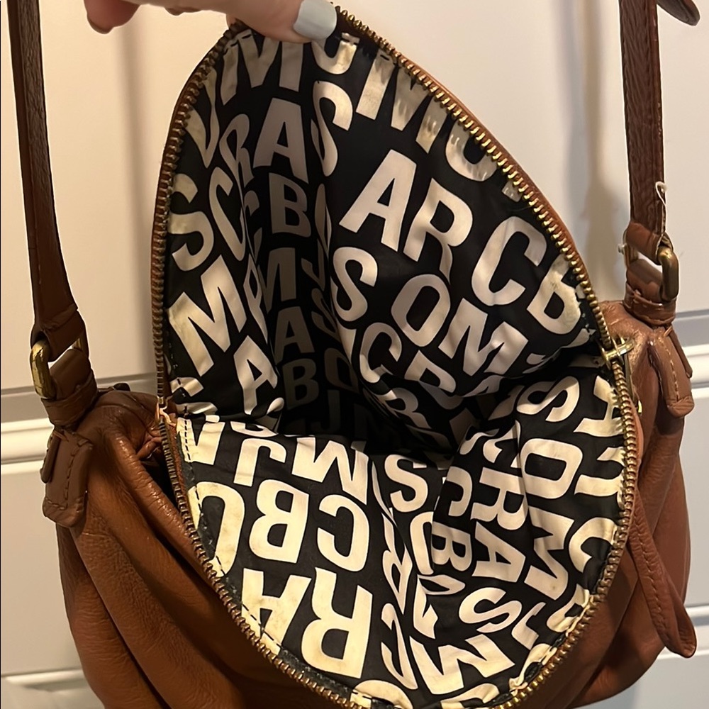Marc Jacobs Cognac Leather Shoulder Bag - Picture 15 of 15